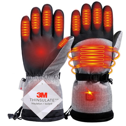 Gants chauffants thermiques électriques en coton